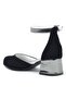 Merida Black Platinum Thick Heeled Girl's Heeled Shoes - 4