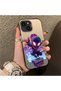 iPhone 15 Plus Compatible Silicone Edge Hard Back Case Couple Phone Case Spiderman Patterned - 3