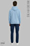 Dear Couple Combination Bubu Dudu Printed Hoodie Hooded Fleece-Lined Oversized Cotton Sweatshirt 2-Piece Set - 6