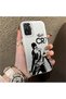 Xiaomi Redmi Note 10S Compatible Star Football Player Patterned Silicone Edge Hard Back Shockproof Case