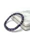 Certified Amethyst - Hematite Disc Model Natural Stone Misinali Bracelet - 6