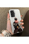 Samsung Galaxy S22 Compatible Trend Men's Patterned Silicone Edge Hard Back Shockproof Case
