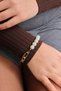Vip Pearl and Paperclip Bracelet Long Lasting Plating 18Cm+5Cm - 3