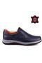 Genuine Leather Men's Comfort Shoes – Orthopedic, Hand Stitched, Lightweight Poly Sole Auren - 3