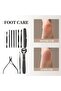 36 Pieces Professional Multifunctional Stainless Carbon Steel Nail Clippers Manicure Pedicure Set - 6