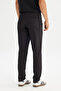 Regular Fit Normal Cut Normal Waist Side Pocket Detailed Black Casual Trousers - 5