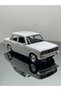 Sound and Led Lighted Openable Doors 18 cm Classic Sedan Car-Collectible Classic Sedan Car White - 4