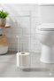 Toilet Paper Holder WC Paper Holder Metal Toilet Paper Stand Holder Hanger with Refills - 3