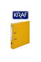 Office Folder, Narrow, A4 Size, 2-Ring, Yellow - 2