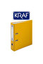 Office Folder, Wide, A4 Size, 2-Ring, Yellow - 2