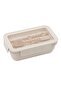 Lunch Box, 1100ML, 4/3/2-Compartment, Microwave, Dishwasher & Freezer Safe, BPA Free (Beige 309) - 6