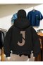 Snow Masked Ninja Unisex Sweatshirt Cardigan 2Strands Thick Fleece - 3