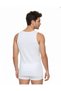 2 Black 2 Gray 2 White Men's Combed Cotton Tank Tops, Men's Underwear, Men's Casual Tank Tops - 5