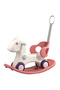 Baby Rocking Horse Ride On Toy for Kids with Handle and Backrest