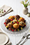 Selen Concept İnci Model Handmade Glass Serving and Presentation Plate - 2