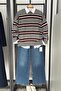Stripe Detailed Knitwear Sweater - 3