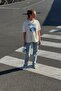 Women's Oversized T-Shirt Sea Shell Lover Printed White – Crew Neck, 100% Cotton Compact Single Jersey 24/1 - 4