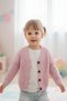 Girl's Transitional Cotton Casual & Evening Dress Mesh Knitwear Cardigan - 6