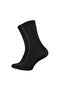 Bamboo Socks, 43-46, Stitch-Free Toe, Ultra Soft, Black
