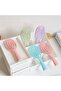 Women's Pink Hair Brush Comb with Abs & Nylon Bristles - 4