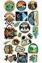 Nature & Adventure Sticker Set 22X30 cm – Camping, Hiking, Travel - 2