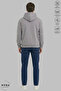 Dear Couple Combination Avocado Printed Hoodie Hooded Fleece-Lined Oversized Cotton Sweatshirt 2-Piece Set - 7