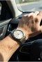Classic Men's Wristwatch |   42mm Steel Case, Gold & Silver Color Steel Band - 6