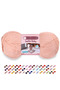 Premium Softee Baby Hand Knitting Yarn Baby Yarn Cardigan Sweater Vest Yarn Scarf Beanie Booties Baby Yarn Salmon Pink