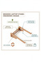 Ergonomic Wooden Laptop Stand Laptop Riser Decorative and Compatible with All Models - 6