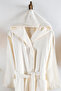 Gonca Premium 100% Hooded Bathrobe | High Water Absorbency And Luxury Comfort | Quick Drying - 2