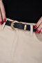 Ancient Buckle-Looped Women's Belt Coat Belt, Trouser Belt. - 2