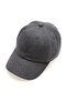 Winter Thick Cashmere Men's Hat Navy Blue Cashmere Cap - 2