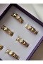 Steel Ring Gold Color Wedding Ring Model Zircon Stone Xuping Quality Stainless - 4