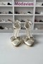 Women's 7 cm Tulle Detail Bridal Shoes (Full Fit) - 2