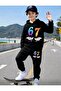 SIX SEVEN Printed Boys' Tracksuit Set, 67 Designed