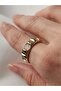 Steel Ring Gold Color Wedding Ring Model Zircon Stone Xuping Quality Stainless - 5