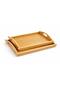 Bamboo 2-Tray Decorative Tray Tea Coffee Presentation Tray - 3