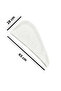 Double-Sided Velvet Hair Cap with Buttons, Practical Hair Drying, Care, Spa and Face Washing Cap - 5
