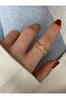 Limited Edition - Zircon Stone Bottom Adjustable Women's Ring - 4