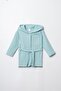 U.S. Polo Assn. Baby Girl Green Bathrobe