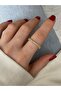 Limited Edition - Zircon Stone Bottom Adjustable Women's Ring - 3