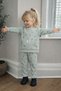 Baby Girl Set Cotton Two-Piece Set Fleece-Lined Sleeves Ba Printed Lt and Top 6-18 Months - 2