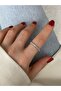 Limited Edition - Zircon Stone Bottom Adjustable Women's Ring - 2