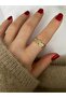 Limited Edition - Zircon Stone Bottom Adjustable Women's Ring - 4