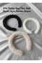 Women's Plush Puff Hair Crown Set of 3 - Soft Teddy Textured Hair Accessory - 3