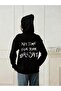 Women's Back Printed Hooded Sweatshirt - 5