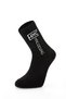 2-Piece Black Non-Slip Silicone Sole Breathable Premium Football Fitness Running Athlete Socks - 6