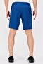 Men Sportswear Fit Brand Logo Training Shorts, Athletic Blue - 2