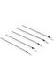 Piercing Needles 100PCS Mix 10/12/13/14/15/16/18/20G Gauge Sterilized Surgical Steel Assorte - 2