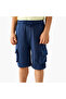 Solid Shorts with Pockets and Drawstring Closure